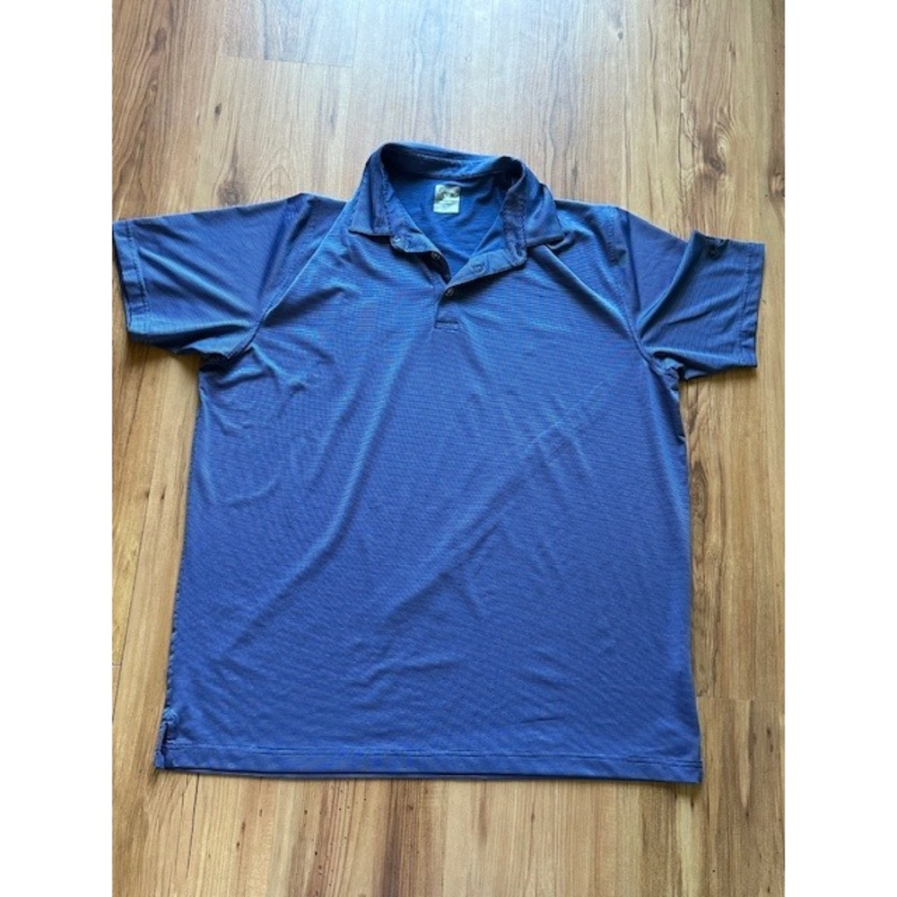 Callaway Opti Dri Golf Polo Mens XL‎ Blue Performance Shirt